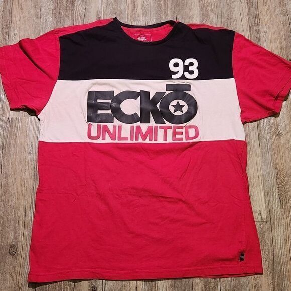 Ecko Unltd spell out‎ Logo T-shirt size 2XL - Picture 1 of 3